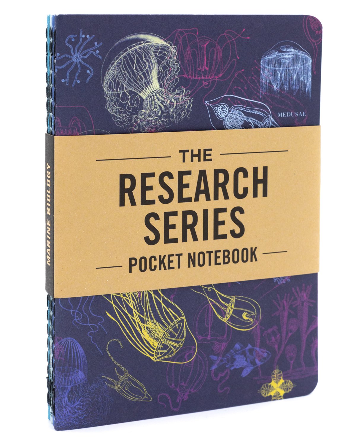 Marine Biology Pocket Notebook 4-pack