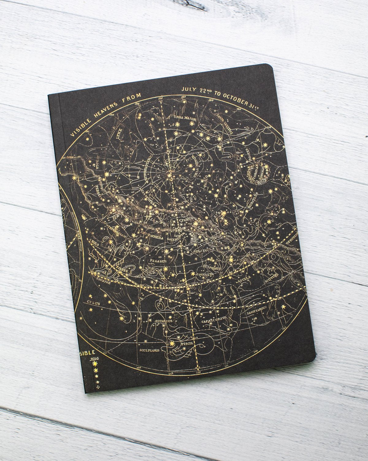 Star Chart Night Sky Softcover Notebook – Cognitive Surplus Global