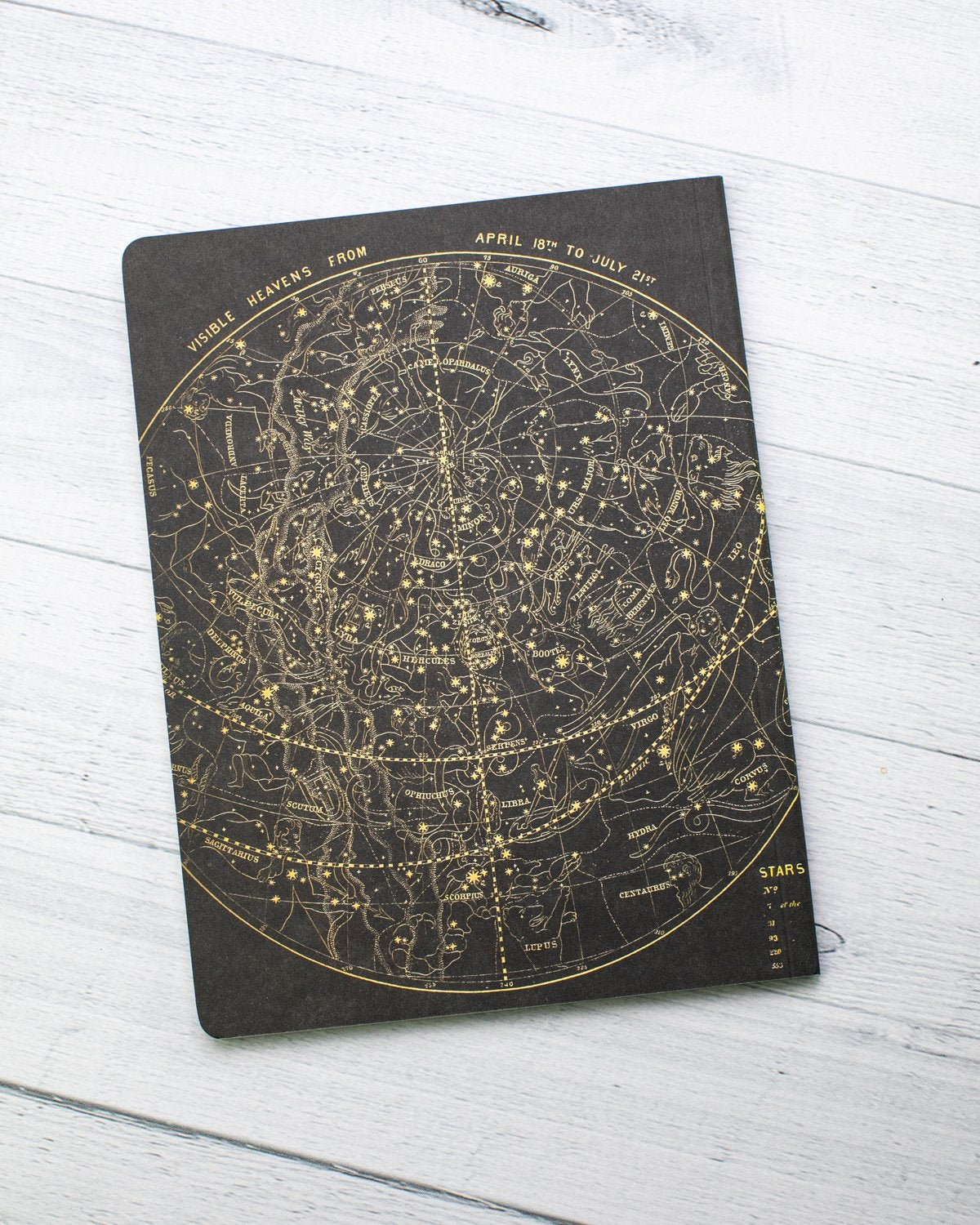 Astronomy Star Chart Softcover - Dot Grid - Cognitive Surplus
