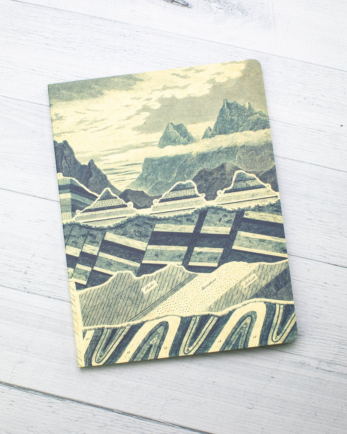 Geology Softcover Notebook - Lined