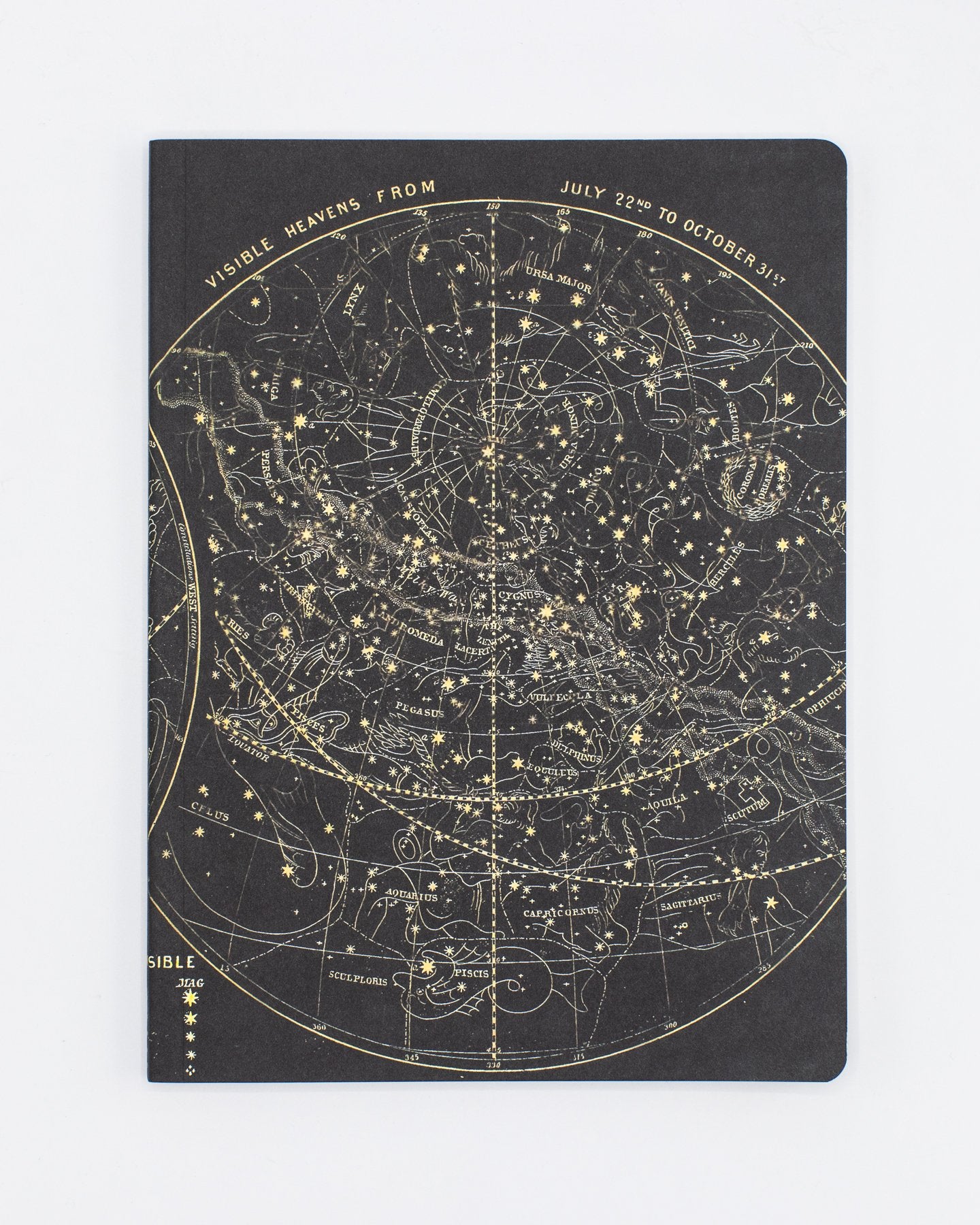 Astronomy Star Chart Softcover Notebook - Dot Grid