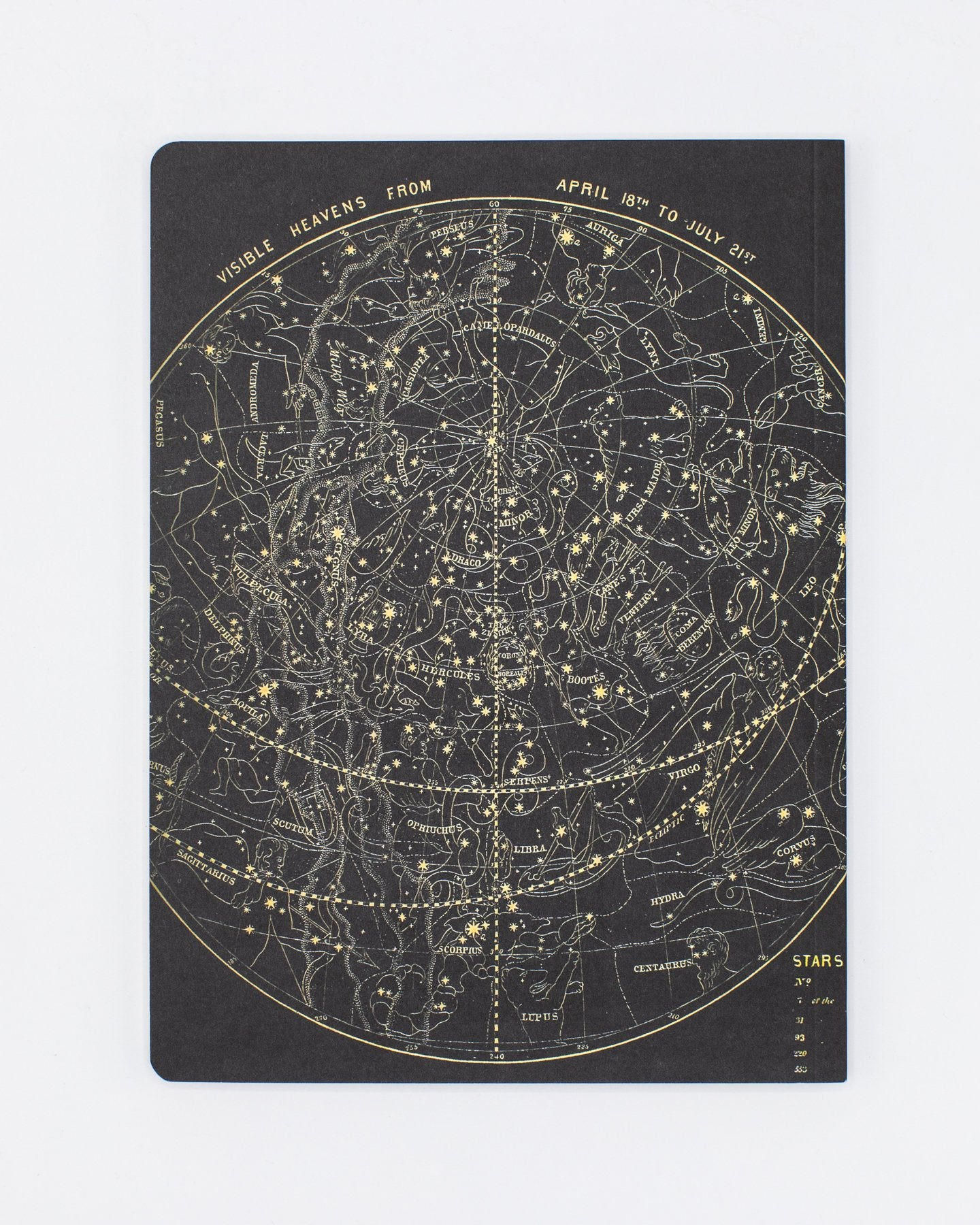 Astronomy Star Chart Softcover - Punktraster