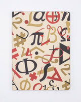 Symbols of Math Softcover Notebook - Dot Grid