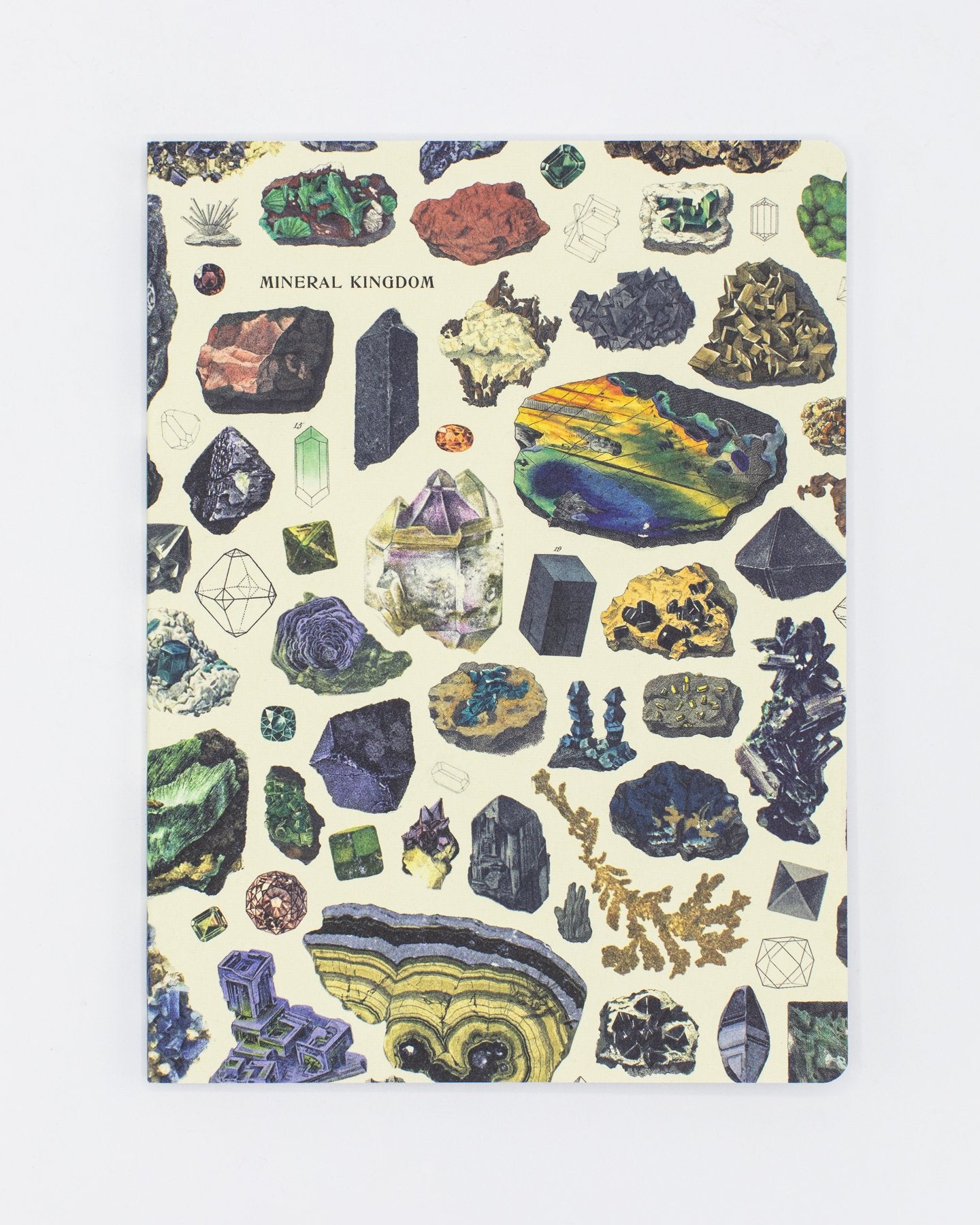 Gems & Minerals Softcover Notebook - Lined