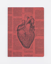 Anatomical Heart Softcover Notebook - Lined