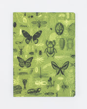 Insects Butterflies & Beetles Softcover Notebook - Dot Grid