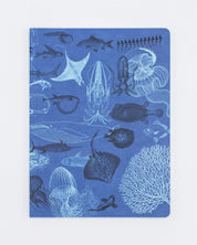 Marine Animals Softcover Notebook - Lined