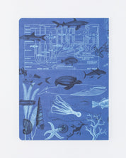 Marine Animals Softcover Notebook - Lined