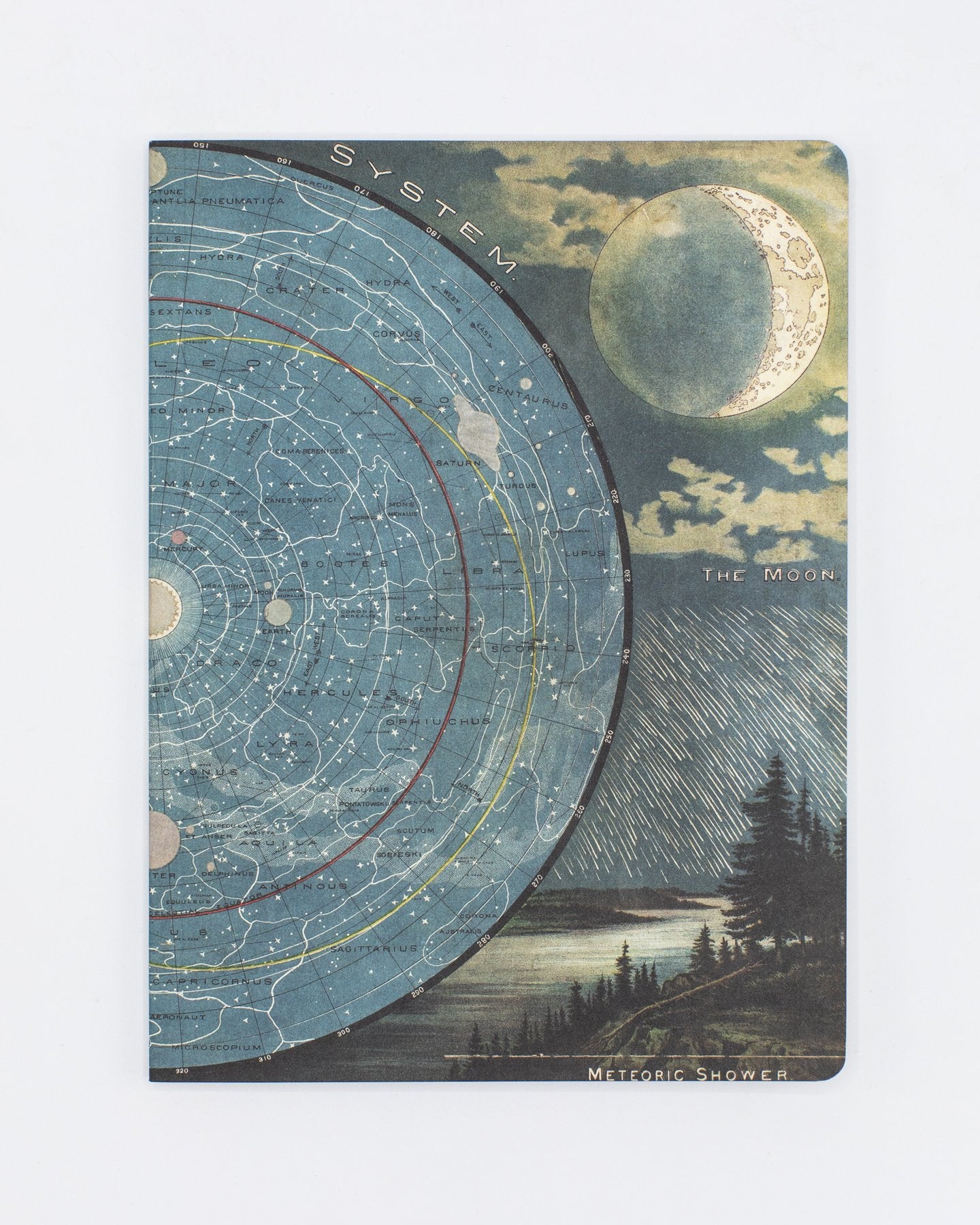 Star Map Softcover Notebook - Lined