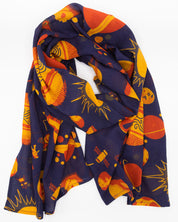 Retro Astronomy Scarf