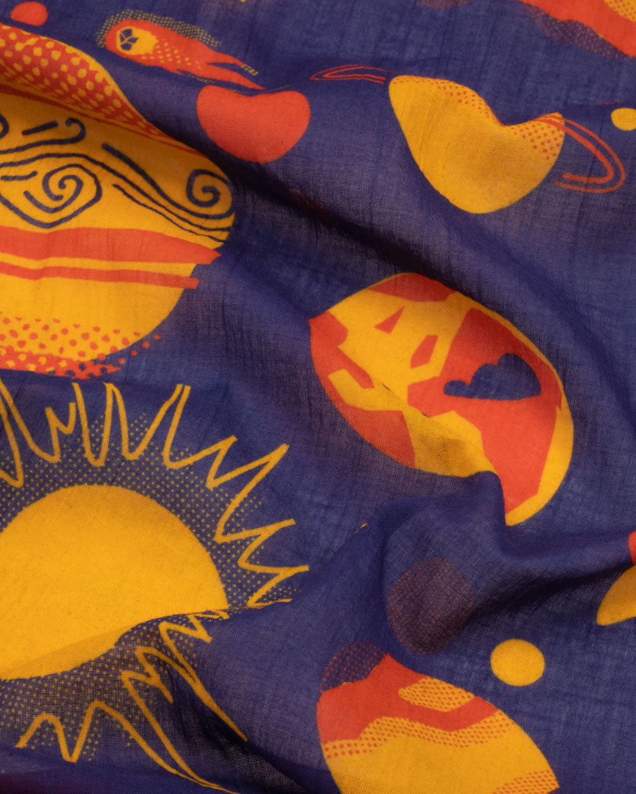 Retro Astronomy Scarf