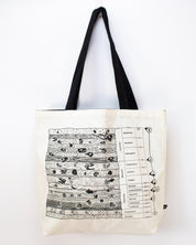 Core Sample Canvas Shoulder Tote Bag