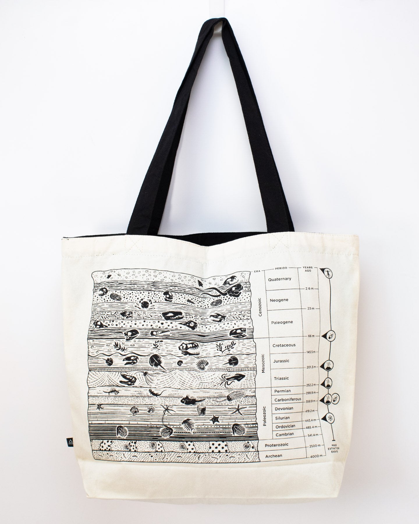 Core Sample Canvas Shoulder Tote Bag