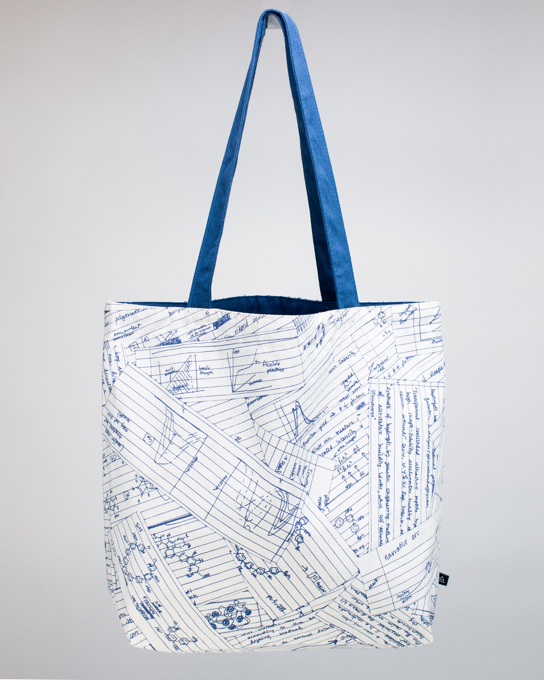 Lab Notes Canvas Shoulder Tote