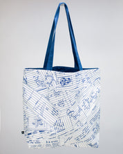 Lab Notes Canvas Shoulder Tote