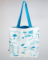 Marine Life Canvas Tote Bag