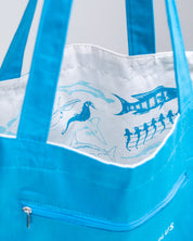 Marine Life Canvas Shoulder Tote Bag