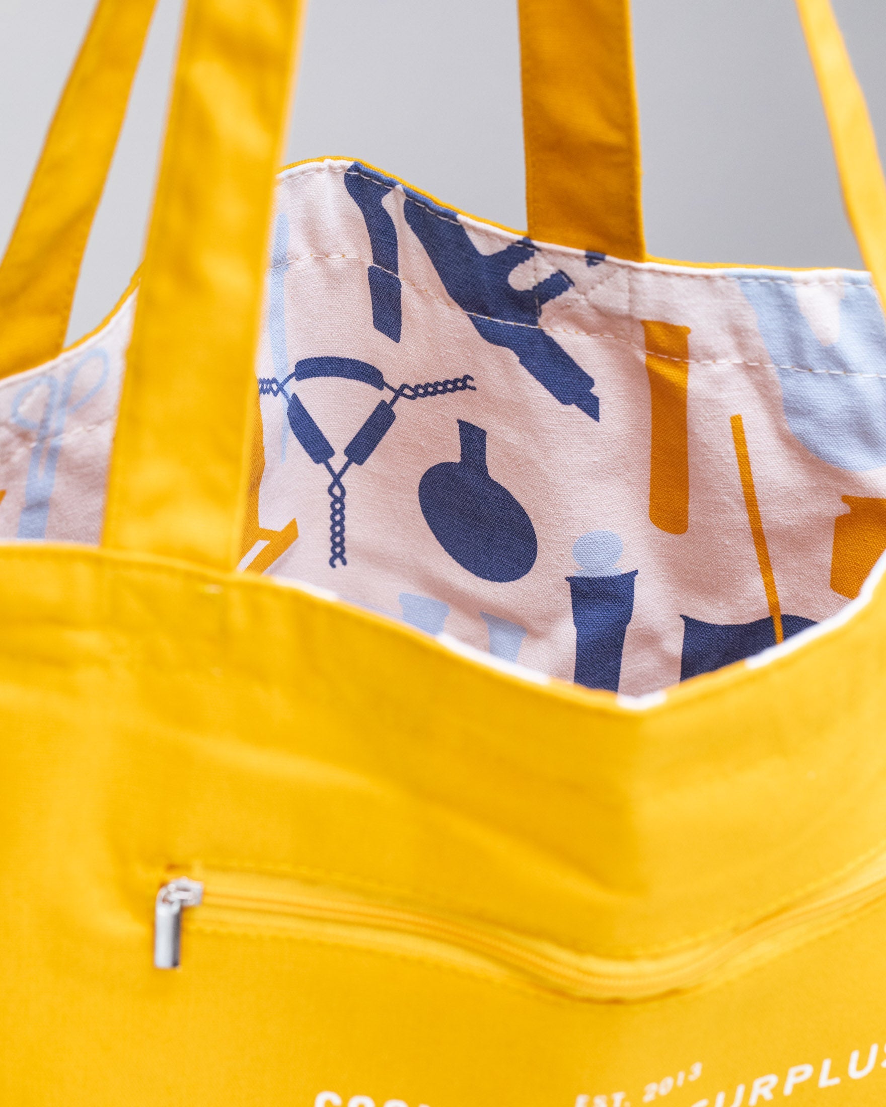 In the Laboratory Canvas Shoulder Tote