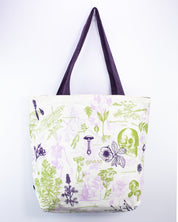 Poisonous Plants Canvas Shoulder Tote Bag