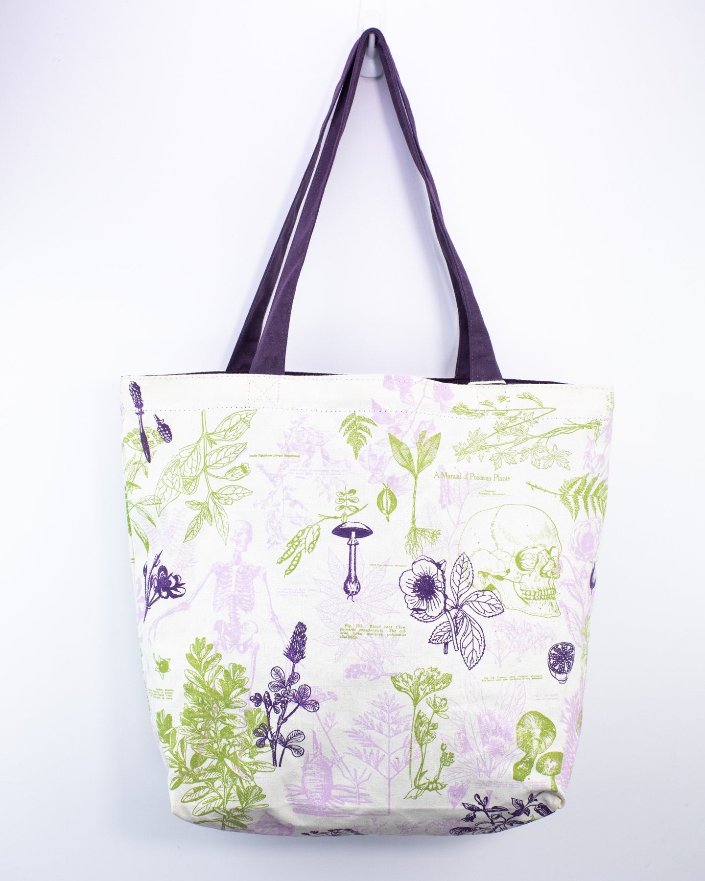 Dinosaurs and Flora Tote Bag