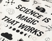 La ciencia es magia Bolsa de hombro