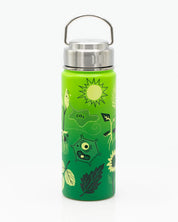 Retro Botany 500 mL Steel Bottle