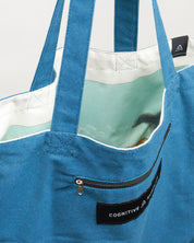 Layers of Earth Canvas Shoulder Tote