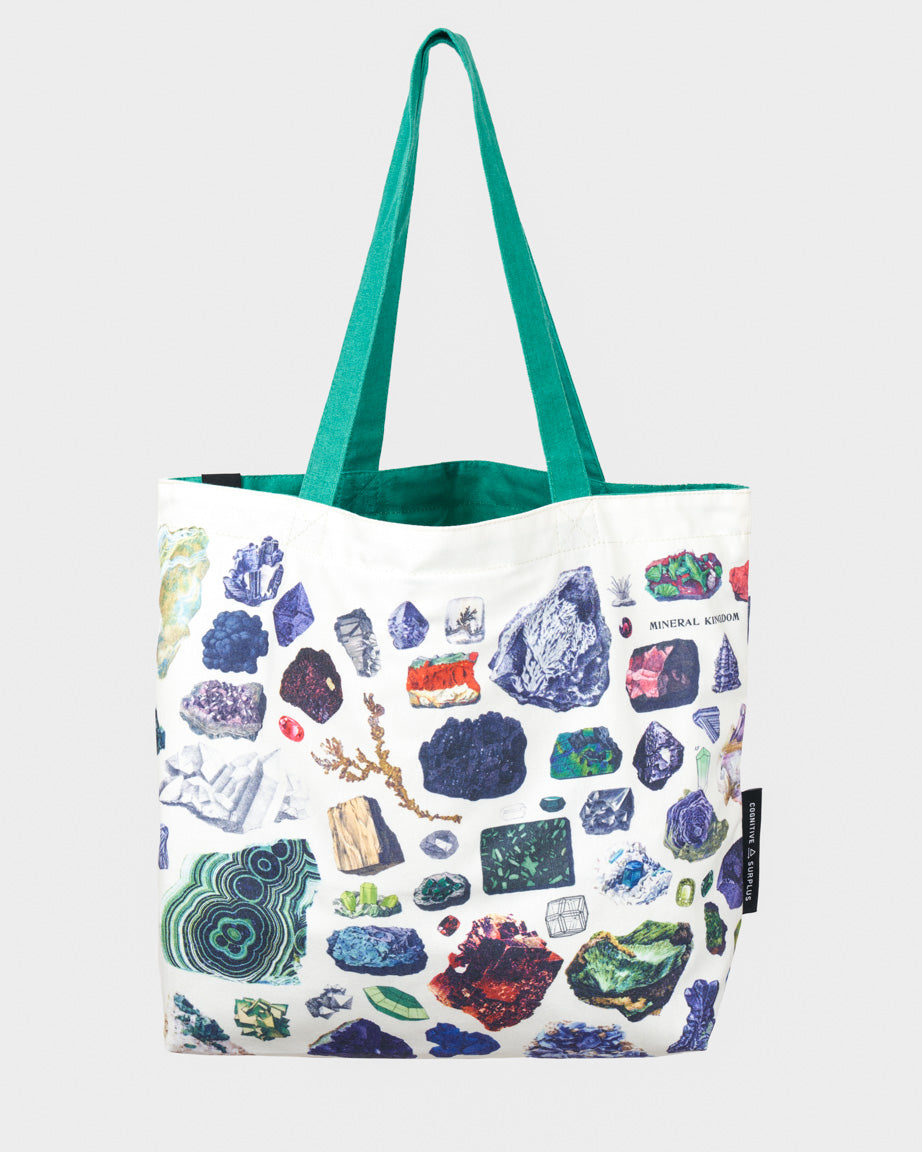 Gems & Minerals Canvas Shoulder Tote