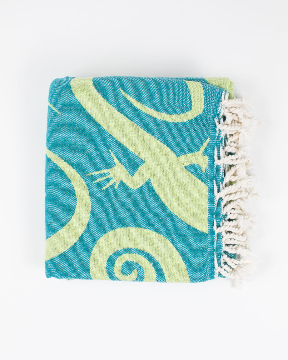 Lizards Turkish Towel