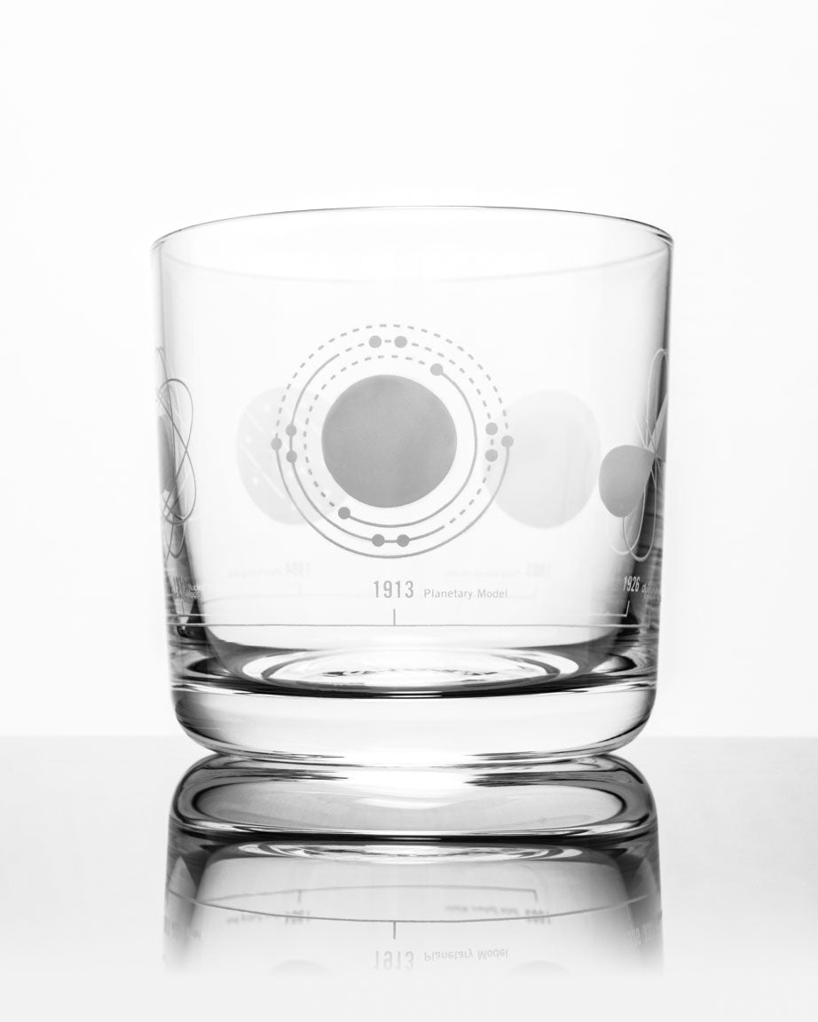 Atomic Models Whiskey Glass