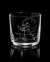 Vaso de whisky Árbol de la vida