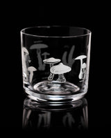Vaso de whisky Hongos venenosos