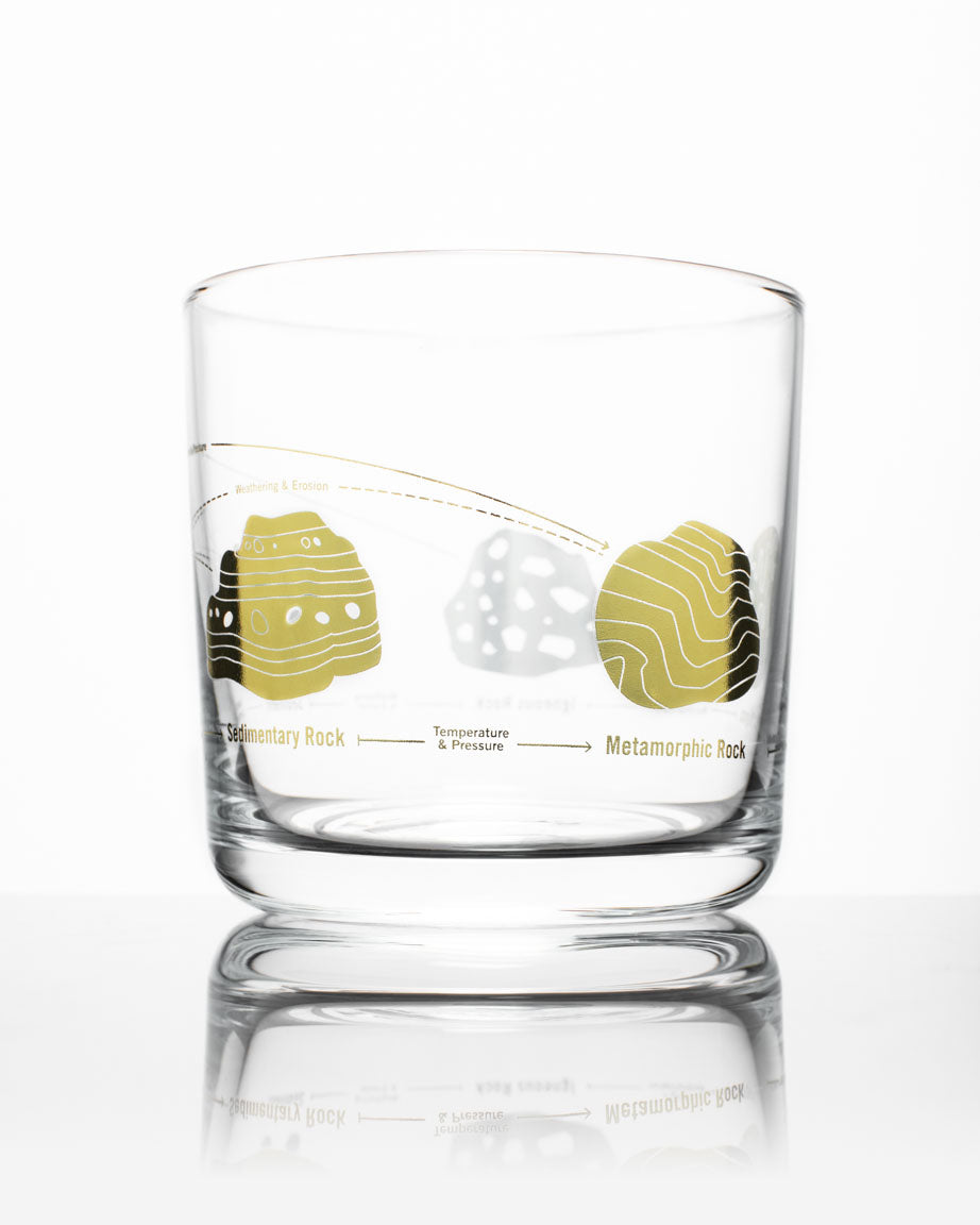 Rock Cycle Whiskey Glass