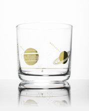 Solar System Whiskey Glass