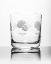 Hominid Skulls Whiskey Glass