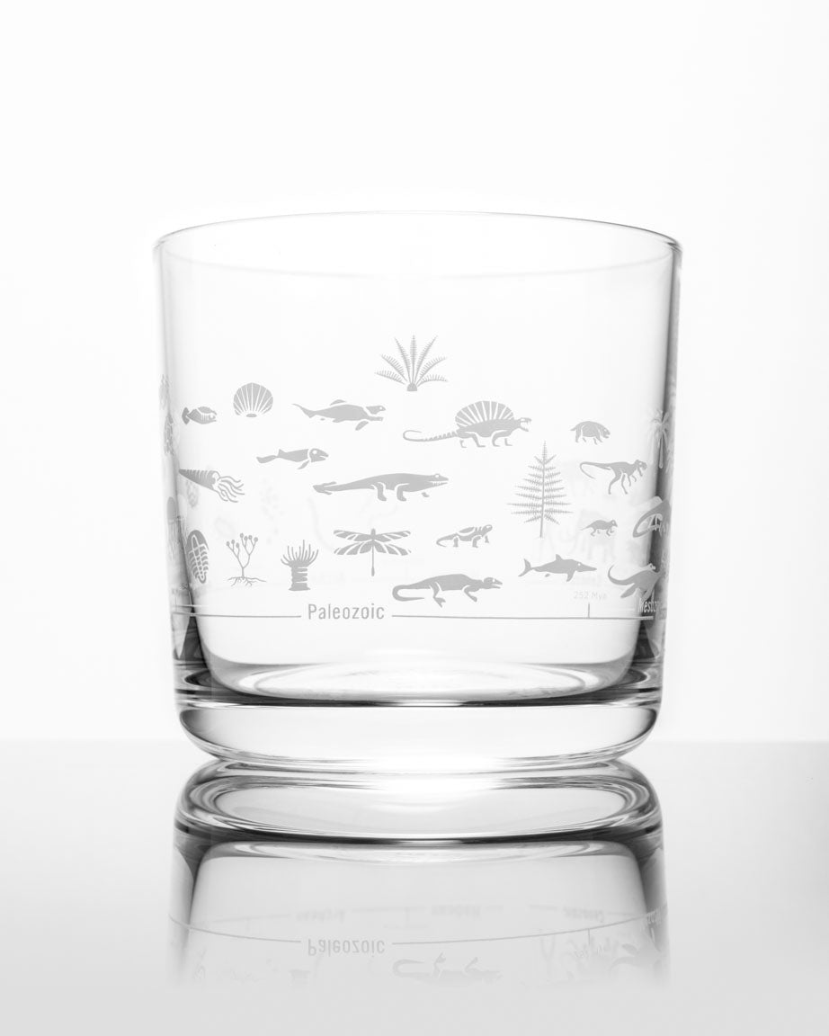 Geologic Time Scale Whiskey Glass