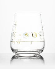 Solar System Wine Glass