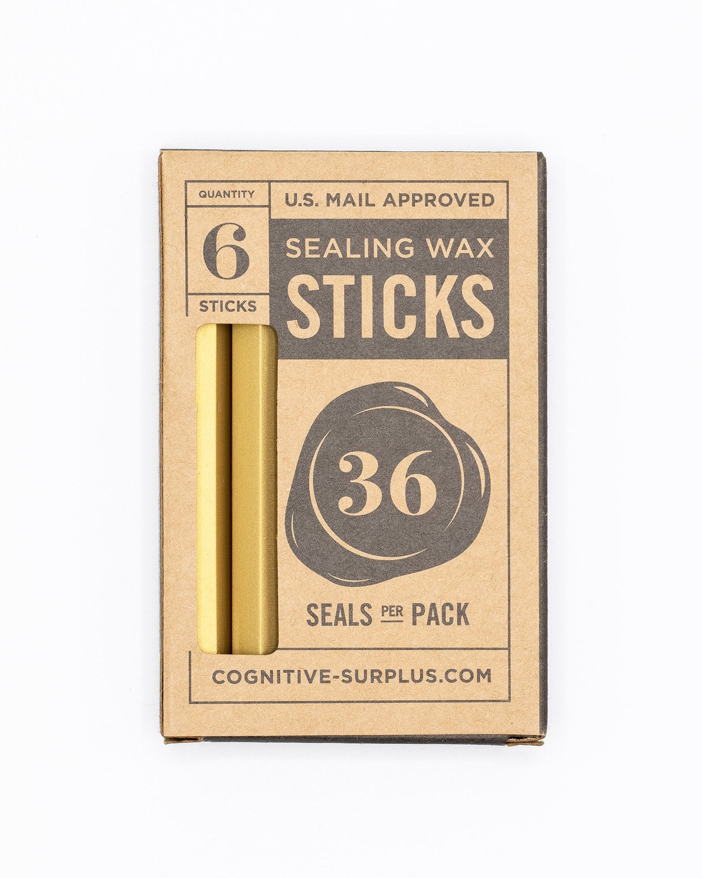 Gold Shimmer Sealing Wax Sticks