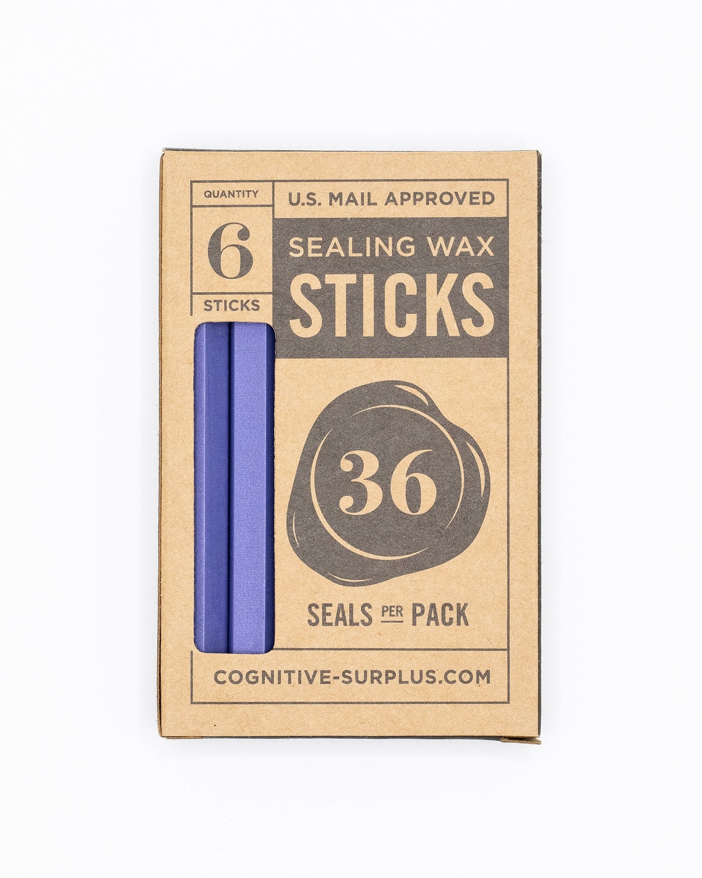 Varillas de cera para sellar Scottish Thistle Blue