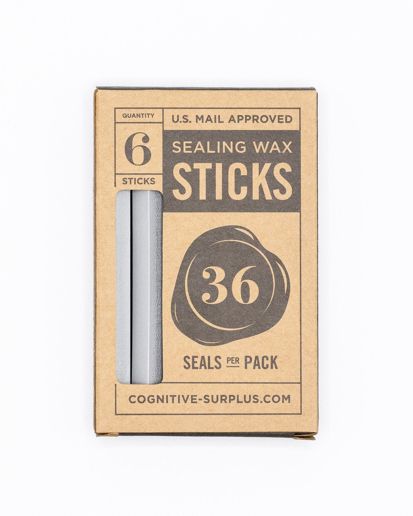Silver Shimmer Sealing Wax Sticks
