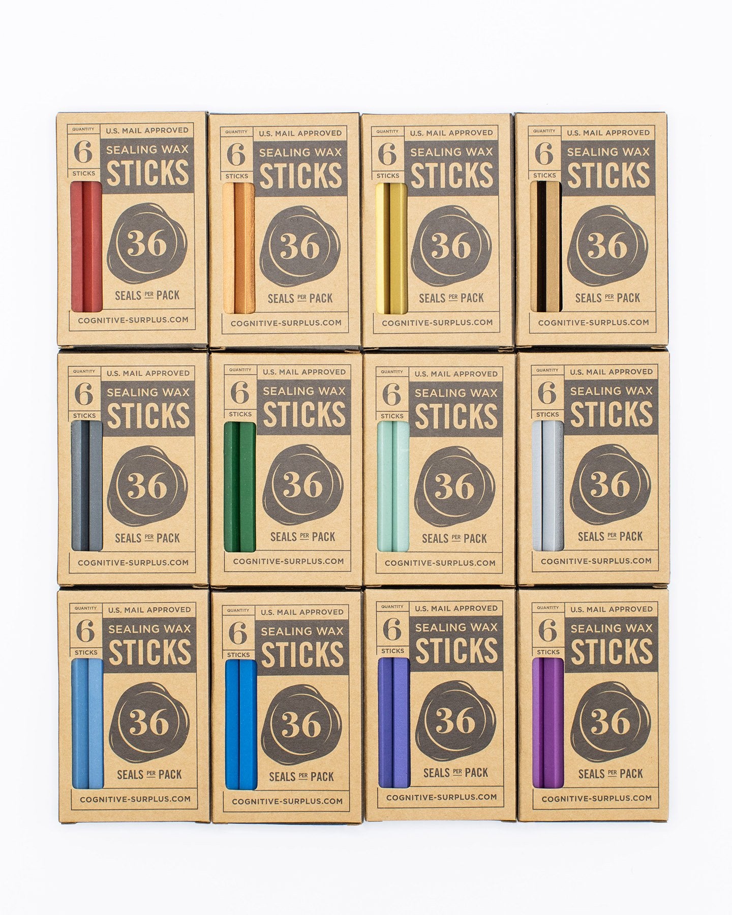 Silver Shimmer Sealing Wax Sticks