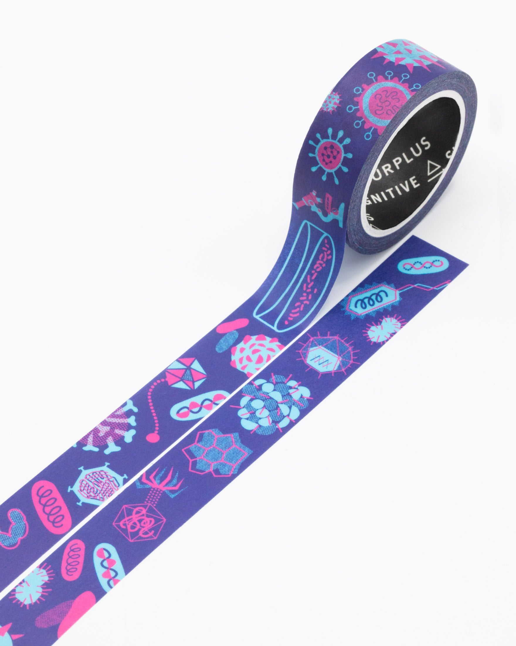 Retro Microbiology Washi Tape