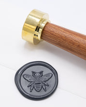 Honigbienen-Wachsstempel