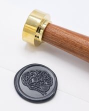 Brain Wax Stamp