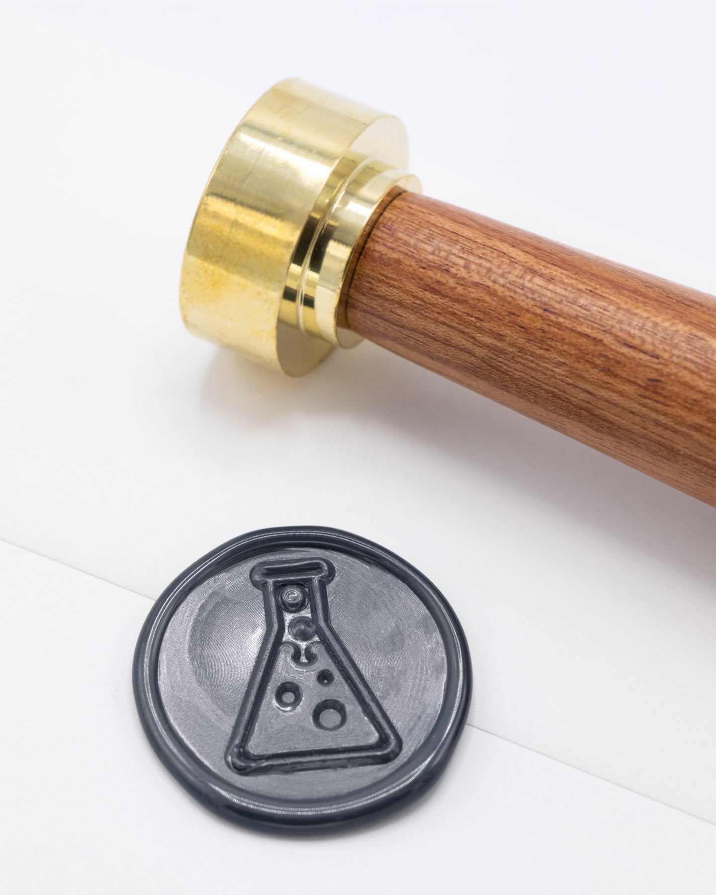 Chemistry Flask Wax Stamp