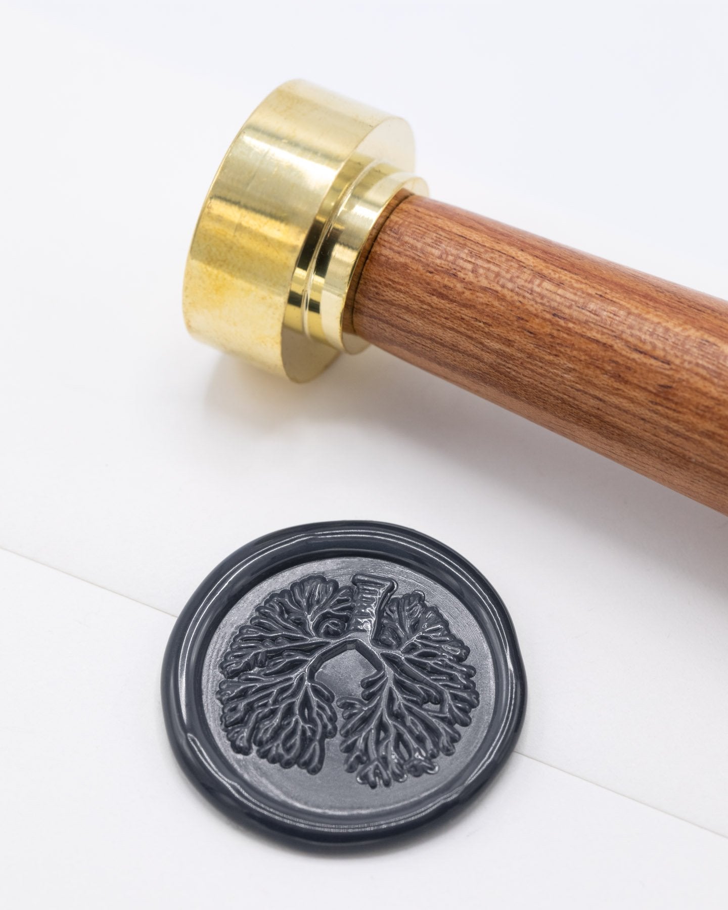 Just Breathe: Lungs Wax Stamp
