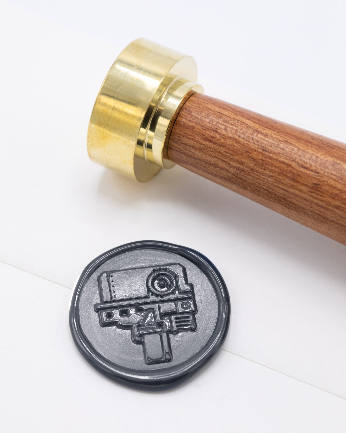 Curiosity Mars Rover Wax Stamp