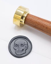 Totenkopf Wachsstempel