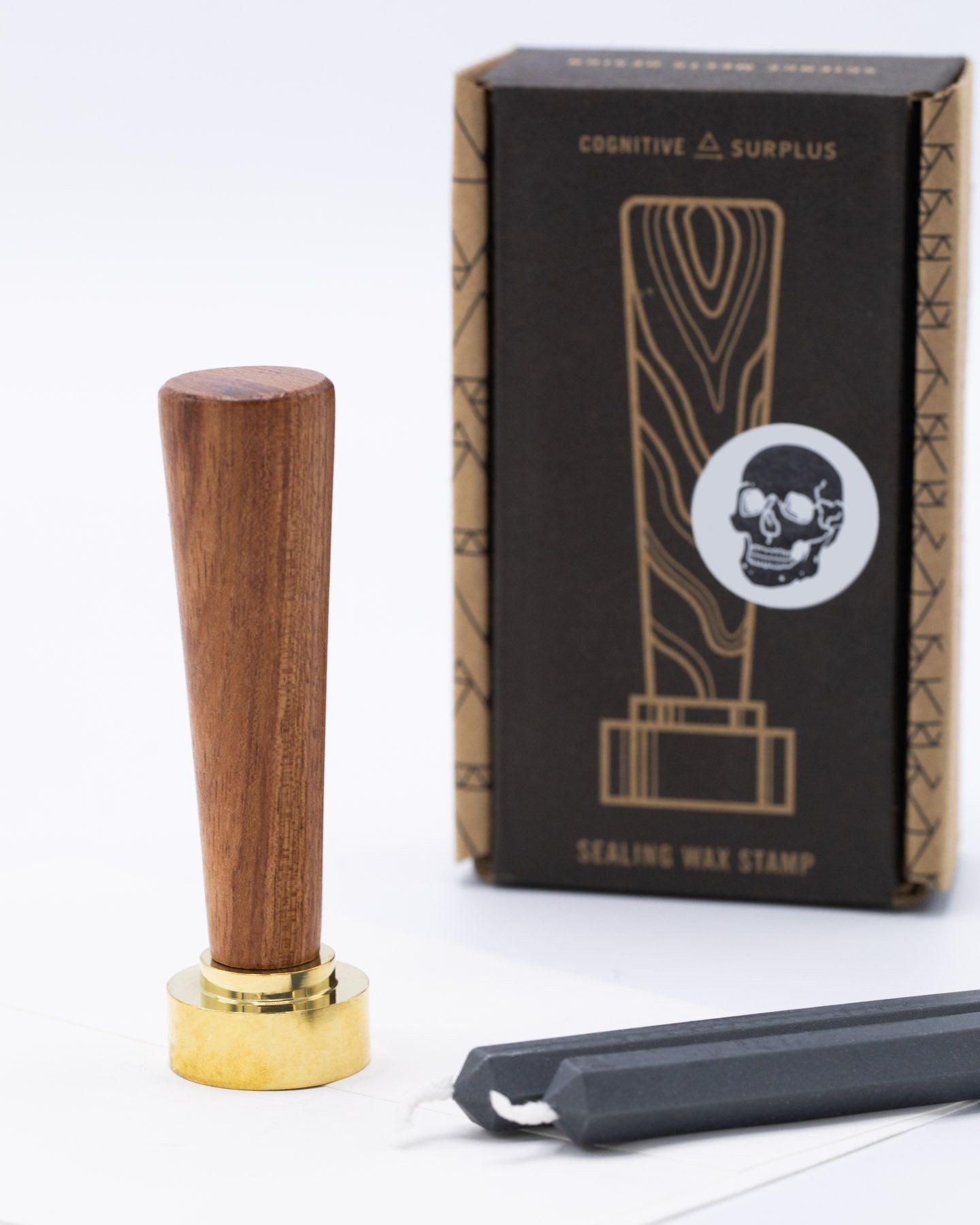 Skull Wax Stamp