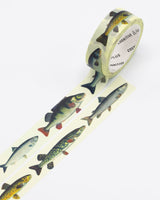 Cinta Washi Peces de Agua Dulce